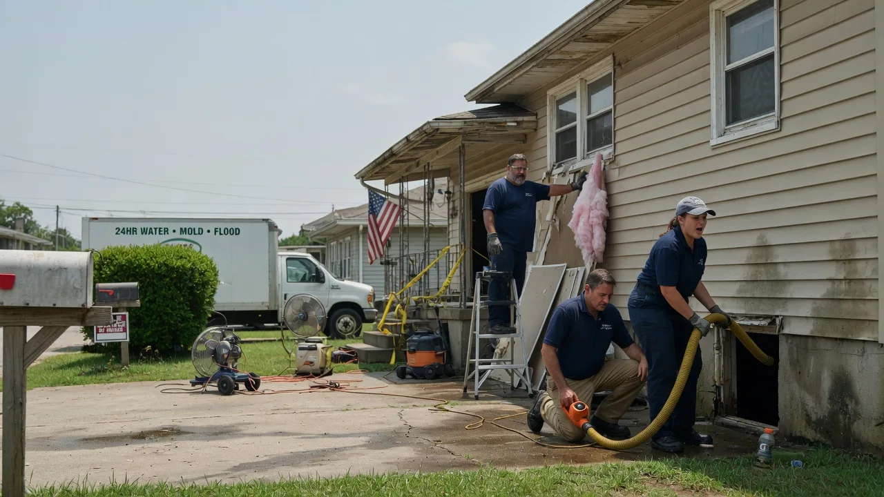 Water Damage Repair in Springlake, TX near me